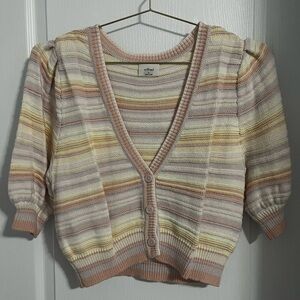Wilfred Multicolor Striped Cardigan
